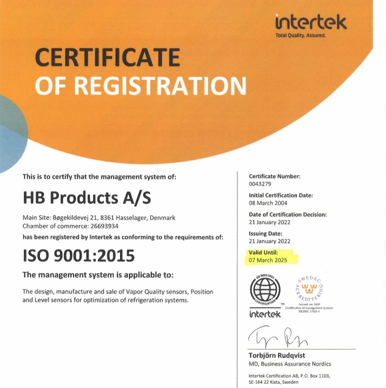 Assessment of ATEX & IECEx Quality Management System July 2023